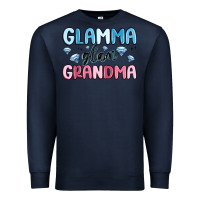 Navy glamma glam grandma Premium Sweatshirt - MaliasSmallBusiness