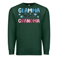 Sports Green glamma glam grandma Premium Sweatshirt - MaliasSmallBusiness