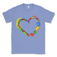 Colony Blue autism heart Classic Tee - JahusDesignShop