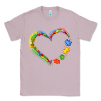 Lilac autism heart Classic Tee - JahusDesignShop