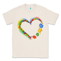 Natural autism heart Classic Tee - JahusDesignShop