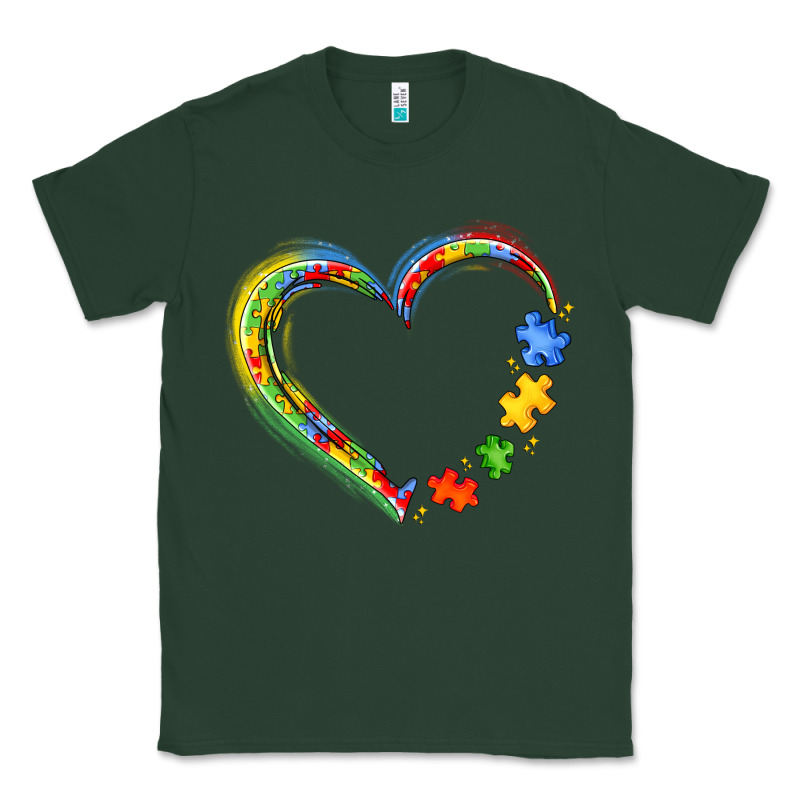 Autism Heart Classic Tee by JahusDesignShop | Teevron