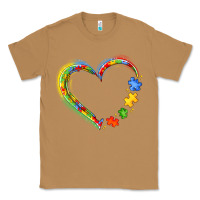 Toasted Coconut autism heart Classic Tee - JahusDesignShop