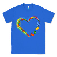 True Royal autism heart Classic Tee - JahusDesignShop