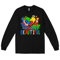 Black different is beautiful Long Sleeve Tee - JahusDesignShop