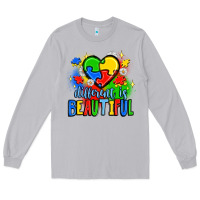 Moon Dust different is beautiful Long Sleeve Tee - JahusDesignShop
