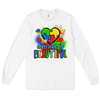 White different is beautiful Long Sleeve Tee - JahusDesignShop