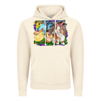 Vintage Artic Easter Farm Chicks And Bunny Vintage Hoodie - RanaPortraitStore