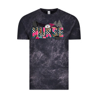 Cloud Black race nurse Vintage Tee - Zillion Design Studio