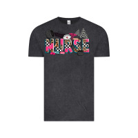 Vintage Black race nurse Vintage Tee - Zillion Design Studio