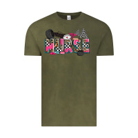 Vintage Olive race nurse Vintage Tee - Zillion Design Studio