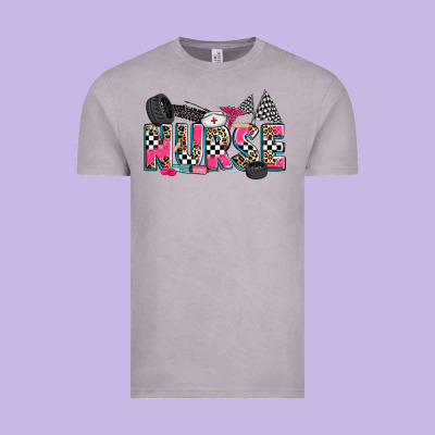 Race Nurse Vintage Tee Designed By Zillion Design Studio