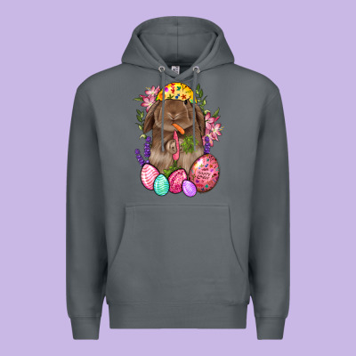 Rabbit And Carrot Easter Premium Hoodie Designed By Bundleandbundleshop