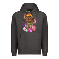 Smoke Rabbit And Carrot Easter Premium Hoodie - BundleAndBundleShop