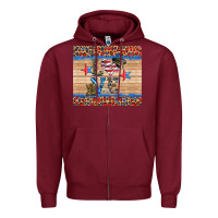 Burgundy western usa soldier love tumbler Zipper Hoodie - Artiststas