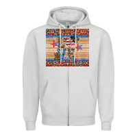 Dove Grey western usa soldier love tumbler Zipper Hoodie - Artiststas