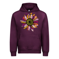 Mauve Wine Sunflower Urban Hoodie - Bettercallsaul
