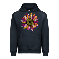Navy Sunflower Urban Hoodie - Bettercallsaul
