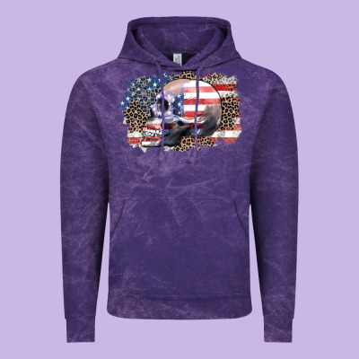 American Skull Vintage Hoodie Designed By Zillion Design Studio