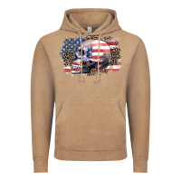Vintage Coffee american skull Vintage Hoodie - Zillion Design Studio