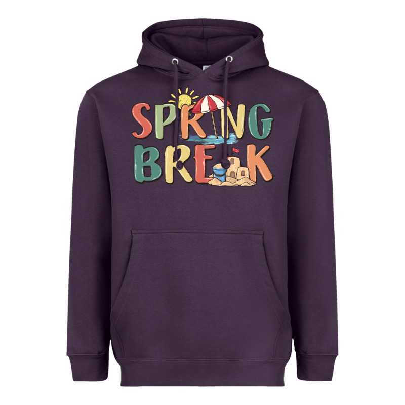 Spring Break Heavyweight Hoodie by MaliasSmallBusiness | Teevron