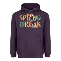 Plum spring break Heavyweight Hoodie - MaliasSmallBusiness