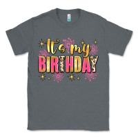 Charcoal Heather it's my birthday Classic Tee - JahusDesignShop