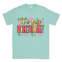 Seafoam it's my birthday Classic Tee - JahusDesignShop