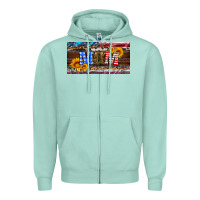Seafoam soldier mom license  plate Zipper Hoodie - Artiststas