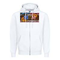 White soldier mom license  plate Zipper Hoodie - Artiststas