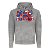 Cloud Rock American rainbow Vintage Hoodie - Zillion Design Studio