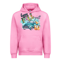 Fuchsia Pink Happy Fall YALL Pumpkin Truck Shirt Urban Hoodie - Bettercallsaul