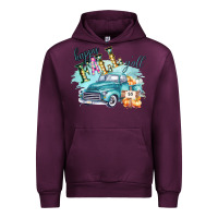 Mauve Wine Happy Fall YALL Pumpkin Truck Shirt Urban Hoodie - Bettercallsaul