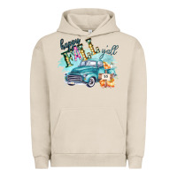 Pigment French Oak Happy Fall YALL Pumpkin Truck Shirt Urban Hoodie - Bettercallsaul