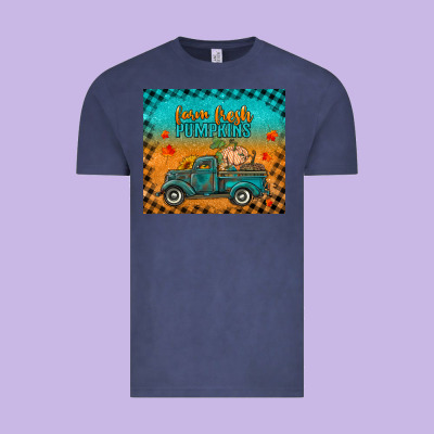 Farm Fresh Pumpkins Tumbler Vintage Tee Designed By Ranaportraitstore
