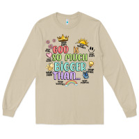 Mushroom god is bigger Long Sleeve Tee - JahusDesignShop