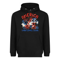 Black america land that i love Heavyweight Hoodie - MaliasSmallBusiness