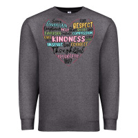 Kindness Heart Premium Sweatshirt | Teevron