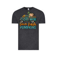 Vintage Black farm fresh pumpkins truck Vintage Tee - RanaPortraitStore