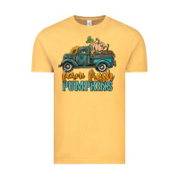 Vintage Mustard farm fresh pumpkins truck Vintage Tee - RanaPortraitStore