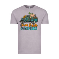 Vintage Zinc farm fresh pumpkins truck Vintage Tee - RanaPortraitStore