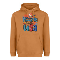 Hooray For The Usa Heavyweight Hoodie | Teevron