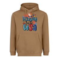 Toasted Coconut hooray for the usa Heavyweight Hoodie - MaliasSmallBusiness