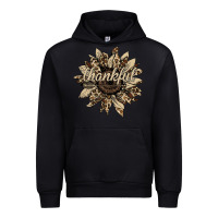 Black Thankful Sunflower Urban Hoodie - Bettercallsaul