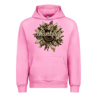 Fuchsia Pink Thankful Sunflower Urban Hoodie - Bettercallsaul