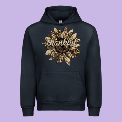 Thankful Sunflower Urban Hoodie Designed By Bettercallsaul