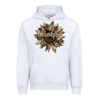 White Thankful Sunflower Urban Hoodie - Bettercallsaul