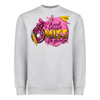 Heather Grey little miss 6th grade Heavyweight Sweatshirt - texasbilliewilder