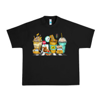 Black school bus coffee cups Urban Heavy Tee - Zillion Design Studio