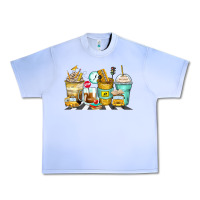 Grape Ice school bus coffee cups Urban Heavy Tee - Zillion Design Studio